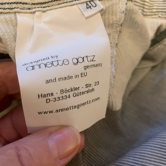 Annette Gortz trousers, made in EU, size 40 - Picture 7 of 14